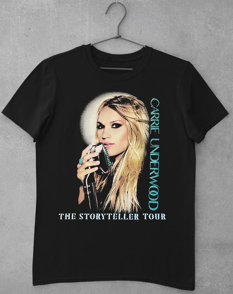 Carrie Underwood Black Short Sleeve T Shirt All Size S M L234XL Unisex T-Shirt L