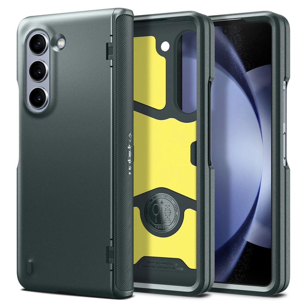 Etui Spigen Slim Armor Pro Na Samsung Galaxy Z Fold 5 - Ciemnozielone