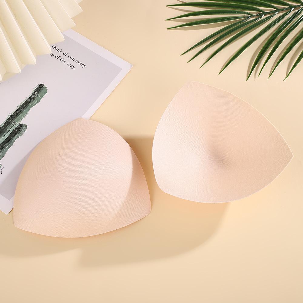 Triangle Insert Thick Breathable Chest Pad for Swimwear, Dresses, and Strapless Yoga Wear
