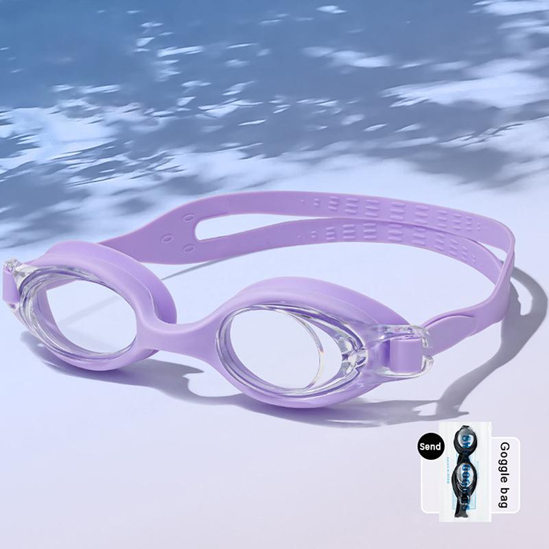 Silicone Goggle Women Hd Men'S Waterproof And Anti-Fog Diving Equipment Small Frame Adult Swimming Glasses For Children