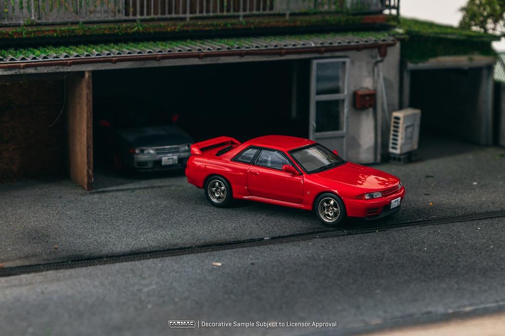 Speedmaster Japan TARMACWORKS Nissan Skyline Red Finished Model 1/64 GT-R (BNR32) JC64-008-RD