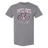USA Cycling T-Shirt - Graphite Heather