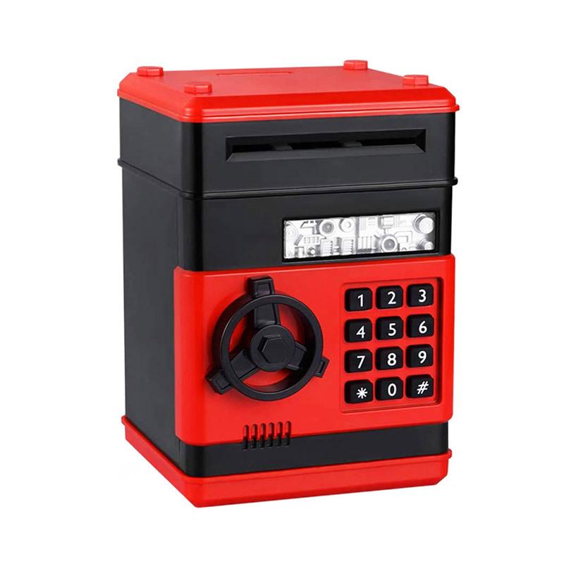 Creative Kids' ATM Piggy Bank with Automatic Money Rolling Feature