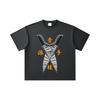 260 GSM Double Yarn 32 Count 100% Cotton Demon Slayer V65 Uzui Print Unisex Heavy Cotton T Shirt