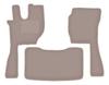 Beżowe welurowe dywaniki podłogowe dla: Volvo FH16- 4. generacja Automatyczny (2012-)