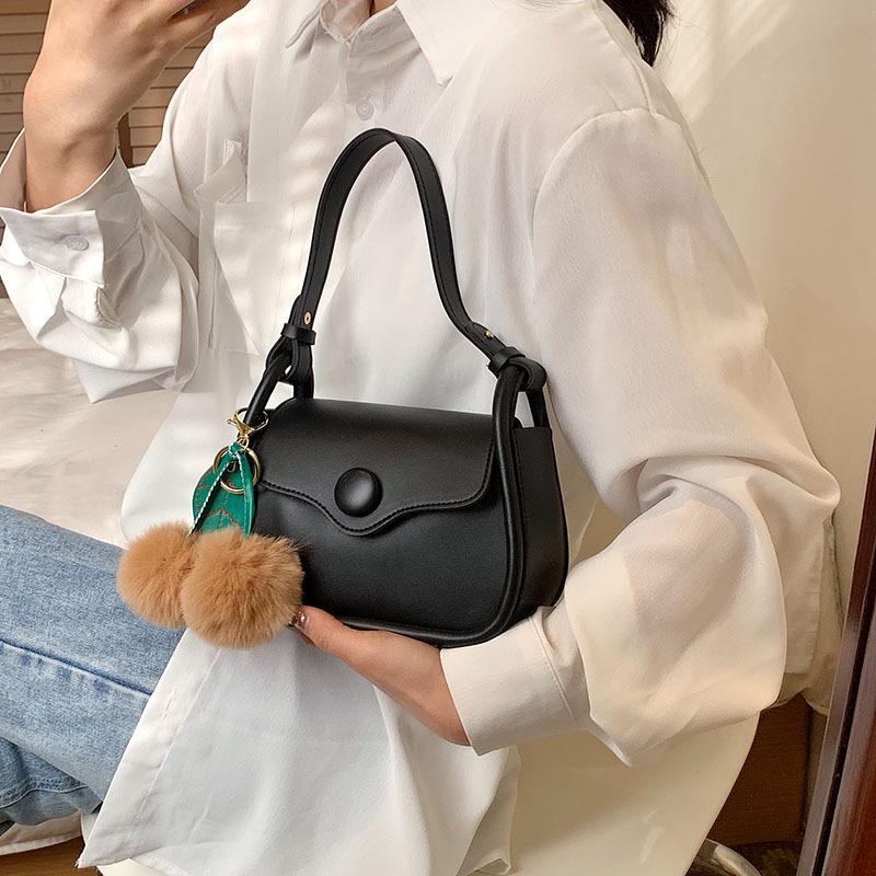 Simple Bag Women'S Bag Foreign Style Shoulder Bag Temperament Messenger Bag Fashion Small Square Bag