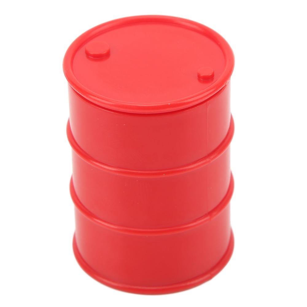 2Pcs Lightweight Mini Oil Drum 1/24 Scale RC Decoration Tank for SCX24 RC Car For SCX24