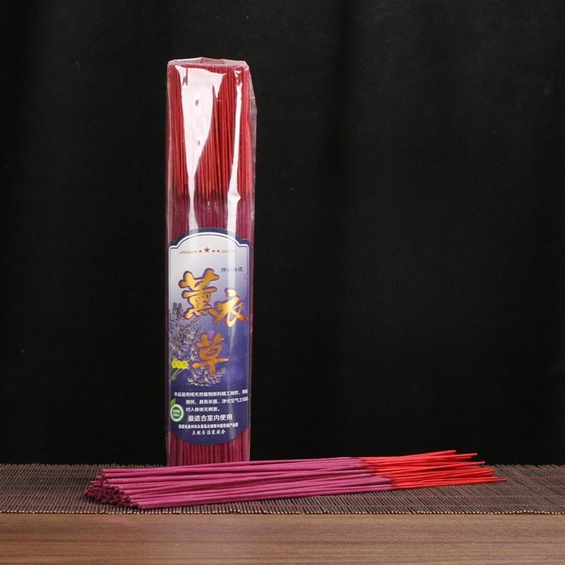 Y Natural Indoor Bamboo Sticks Incense Lavender Rose Jasmine Buddha Incense for Temple Household Toilet Air Freshing Fragrance