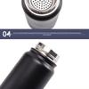 Shangqi Outdoor Stainless Steel Insulated Sports Water Bottle
