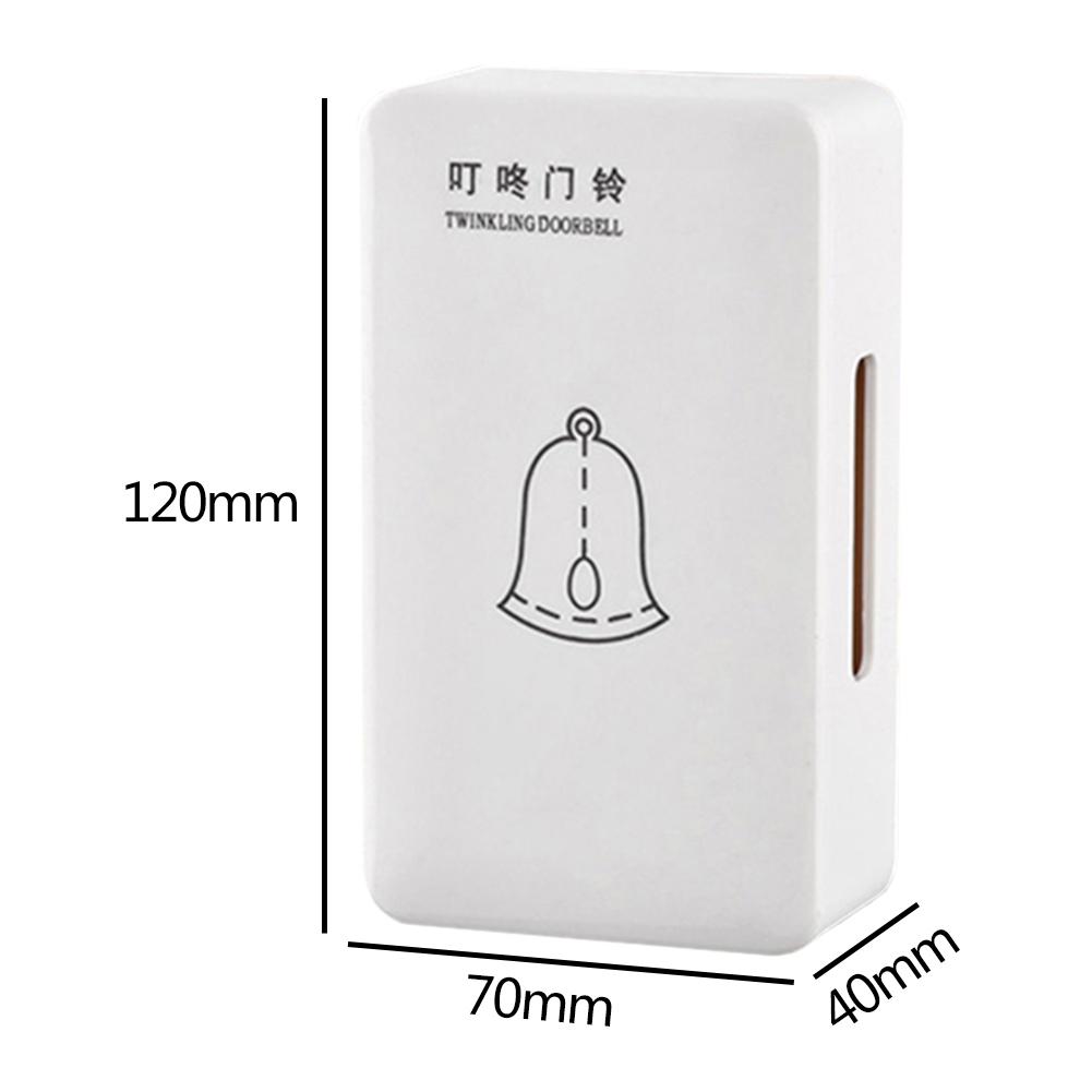 AC 200 Welcome Ding Dong Wire Door Bell External Wired Doorbell Surface Loud Surface Mounted Door Bell Hotel