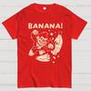 Banane! Unisex 100% Baumwolle Sommer Lässig Kühl Locker T-Shirt