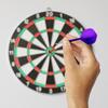 5/25Pcs 2BA Integrated Dart Flights Shaft Transparent Plastic Darts Sets Professional Dart Board Indoor Playing Darts Accessory