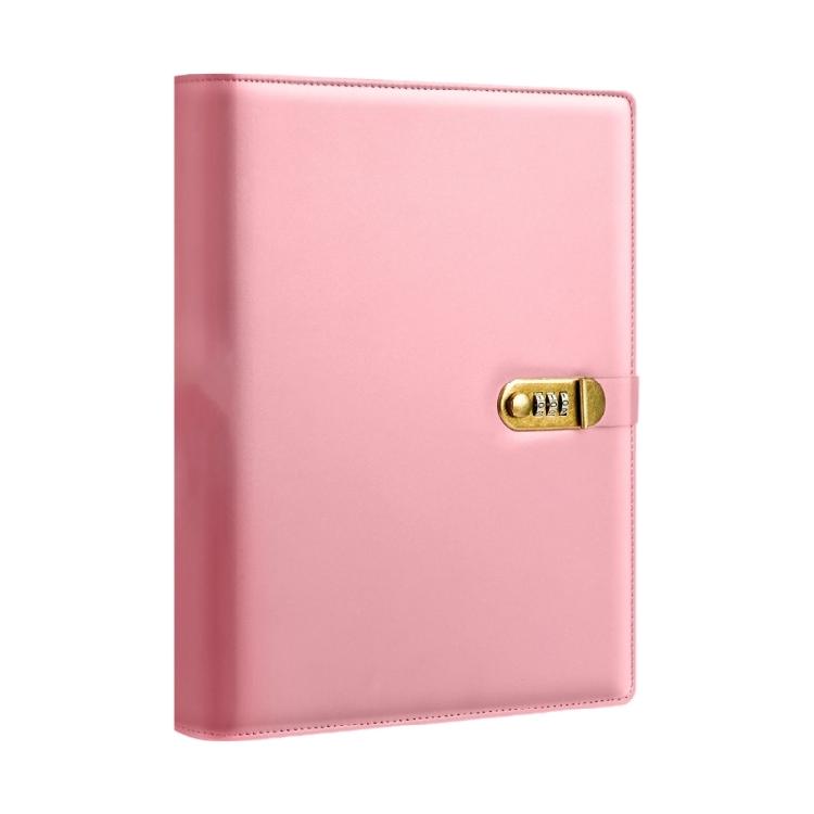 

Portable Family Document Storage Case With 8 Card Slots Secure Lock Birth Certificate Marriage License Passports Holders розовый