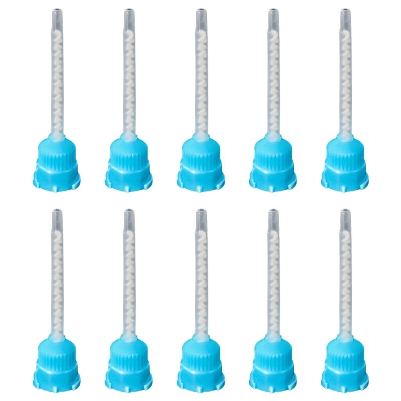 Pack of 10 Static Mixing Nozzles Epoxy Mixing Nozzles Tube for Seamless AB Glues Application In Various Adhesive Tasks