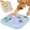 Jouets Puzzle pour Chien Mangeoire Lente Plateau Alimentaire Interactif Augmenter l'QI du Chiot Distributeur de Nourriture Manger Lentement Jeu d'Entraînement pour Animaux de Compagnie Chat Chiens