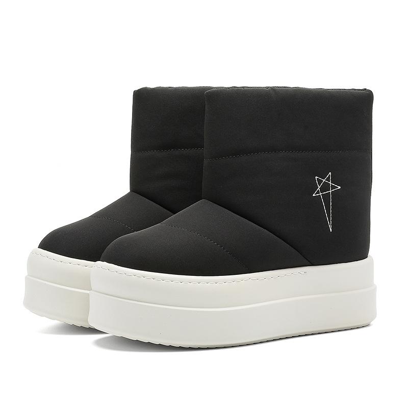 Autumn and winter thick-soled heel cold-proof ultra-light high-top Martin boots high-top outer wear snow shoes CM orgasm boots