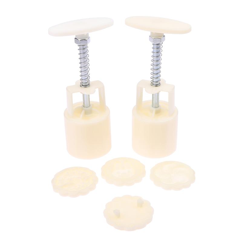 Sakura Mooncake Mold Mid-Autumn Festival Hand-Pressure Flower Moon Cake Mould Diy Hand Mooncake Pressure Fondant Decoration Tool