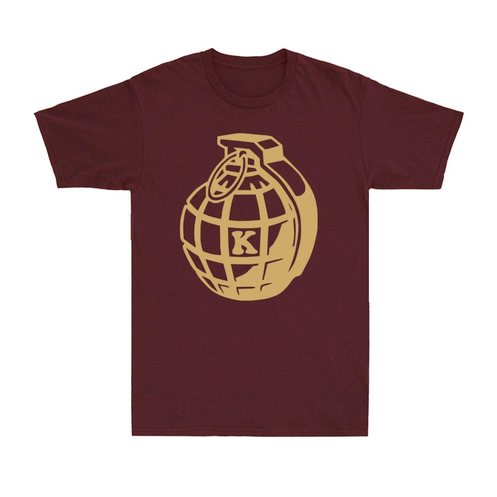 Golden Chaos Grenade A Real Stateunisext Discordian Unisexs Cotton Tshirt Tshirt