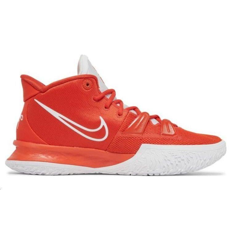 Nike Kyrie 7 TB Orange Unisex Sneakers Team-Orange White DM5042-802