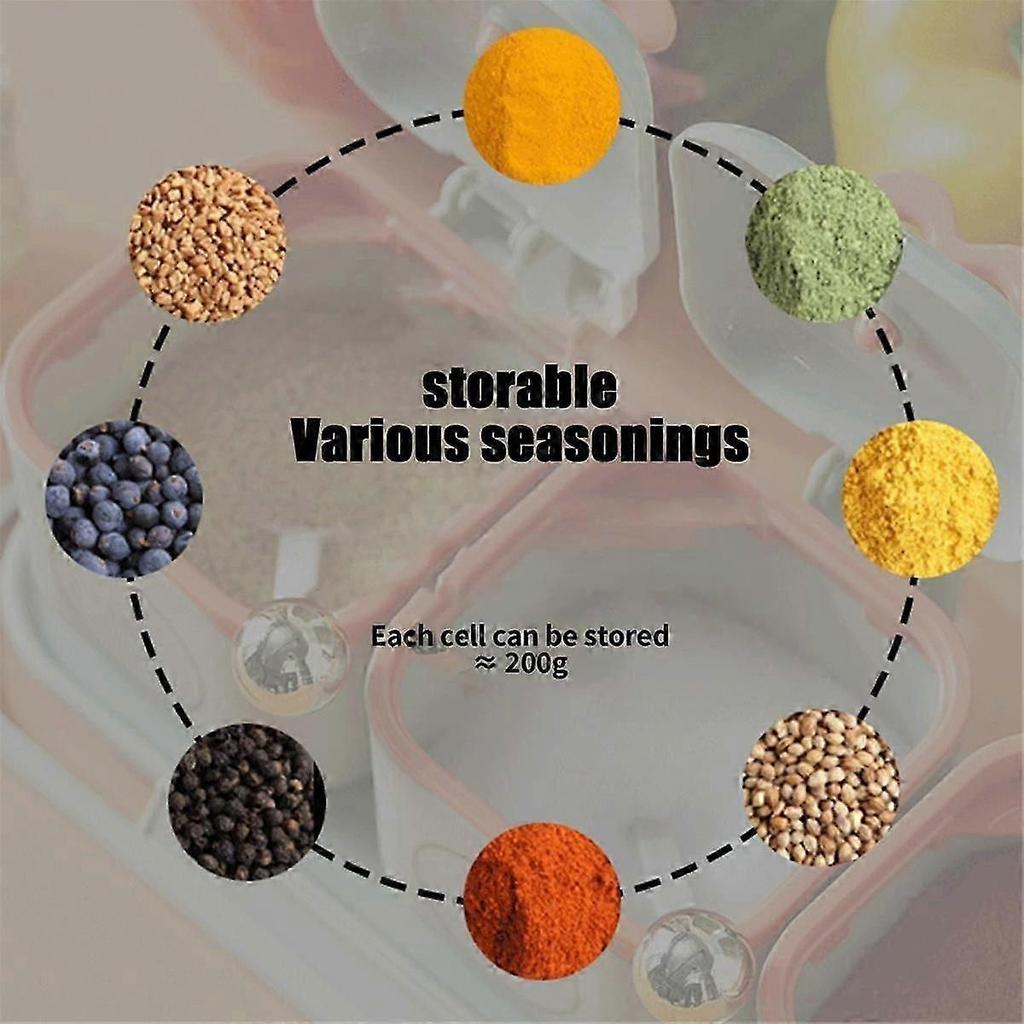 Spice Boxes Seasoning Box Seasoning Jar Set With Lid Comes And Seasoning Spoon 3 Piece Set Seasonin
