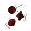 Christmas Honeycomb Paper Ornaments for Hanging on The Tree, Boho , Neutral, Foldable with Glitter