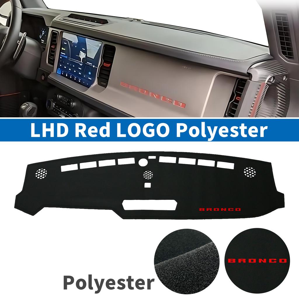 Car Dashboard Mat Accessories for Ford Bronco 2025 2025 2026 Sunshade Protective Carpet Dash Pad Dashmat