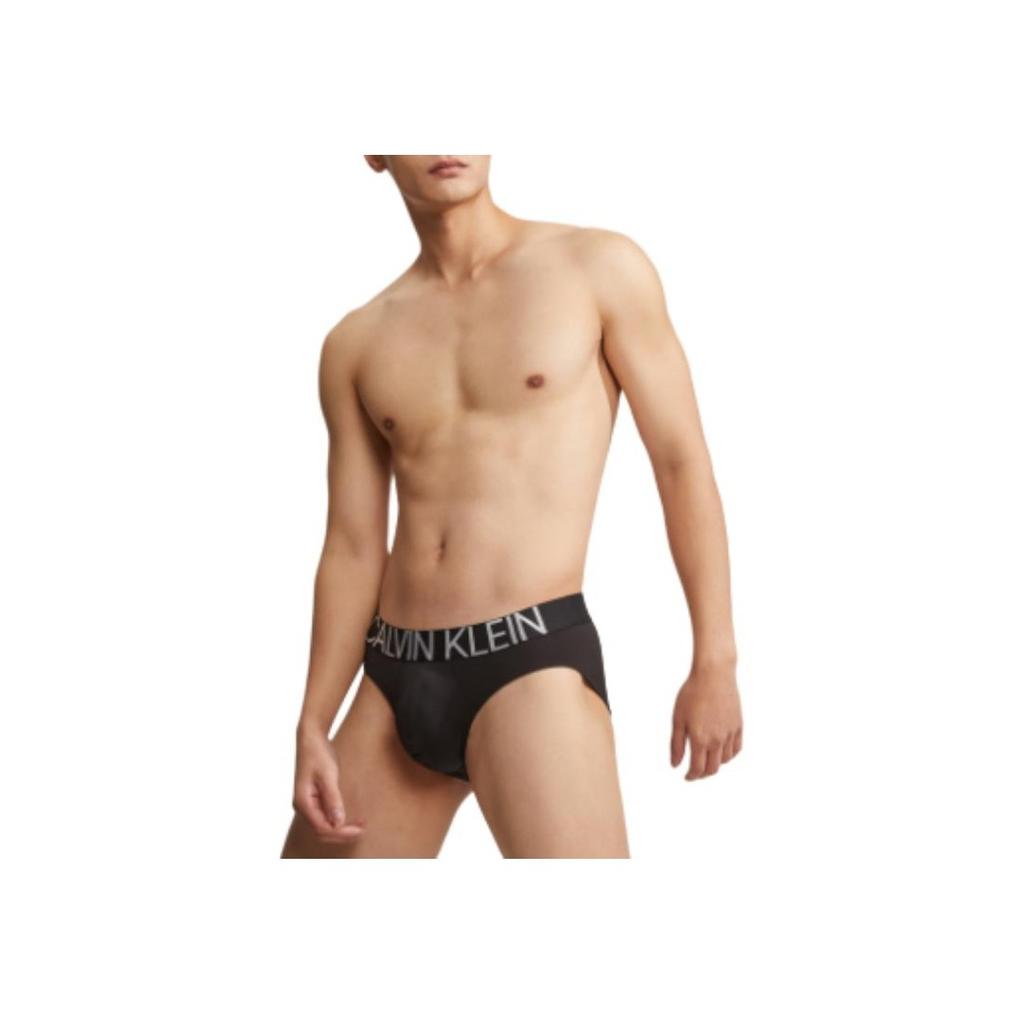 Calvin Klein Large Logo Waistband Skin-Friendly Stretch Briefs Men Underwear NB1701O-001