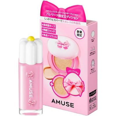 AMUSE Ceramic Skin Perfector Cushion - Ballerina Limited Edition (Japan Exclusive Color: Tokyo Rose)