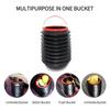 Storage Buckets Storage Box Container Fishing Bucket Car Garbage Bin Car Trash Can Auto Trash Bin