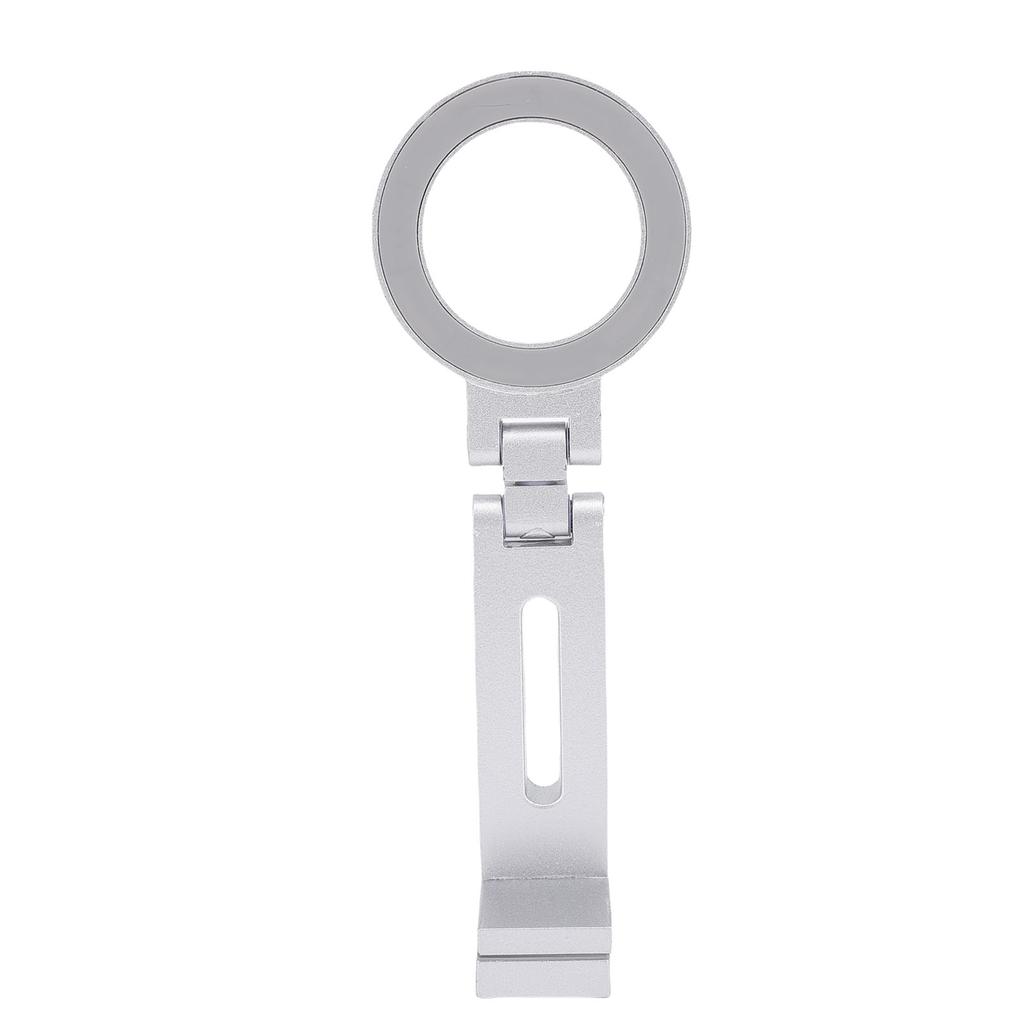 Magnetic Clip On Phone Holder 360 Degree Rotation Cell Phone Holder Universal 1 4 Tripod Mount Aluminum Alloy Foldable