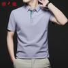 Herren Seamless Ice Silk Poloshirt