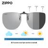 ZIPPO Photochromic Polarized Clip-On Sunglasses