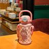 High-Quality 316 Stainless Steel Cute Portable Cartoon Large-Capacity Insulated Cup for Children, Student Double-Drink Straw Water Cup