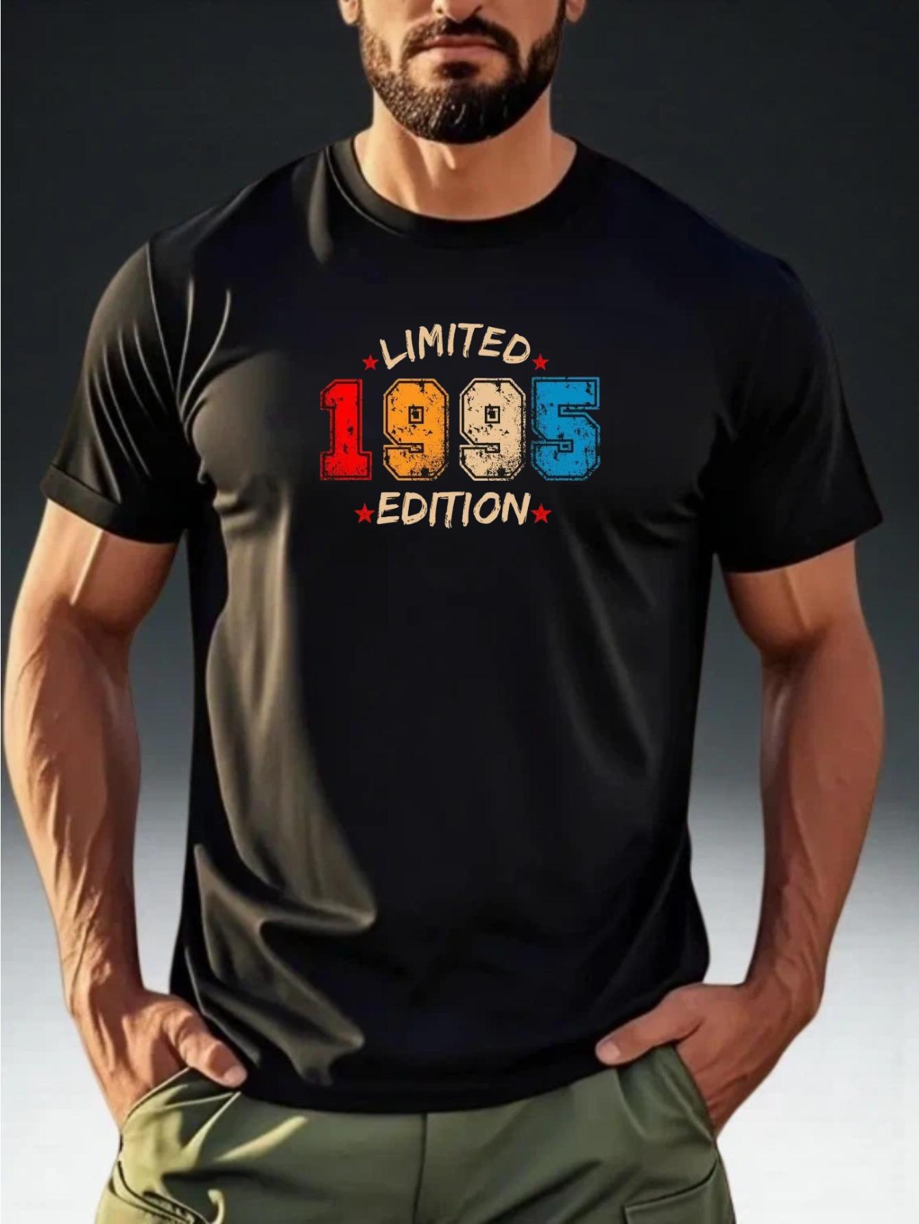 

Men s 1995 Limited Edition Vintage T-Shirt - Retro 1995 Print M