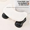 Sturdy Toilet Stool Plastic Poop Stool Comfortable Anti-Slip Seat Stool  Elderly