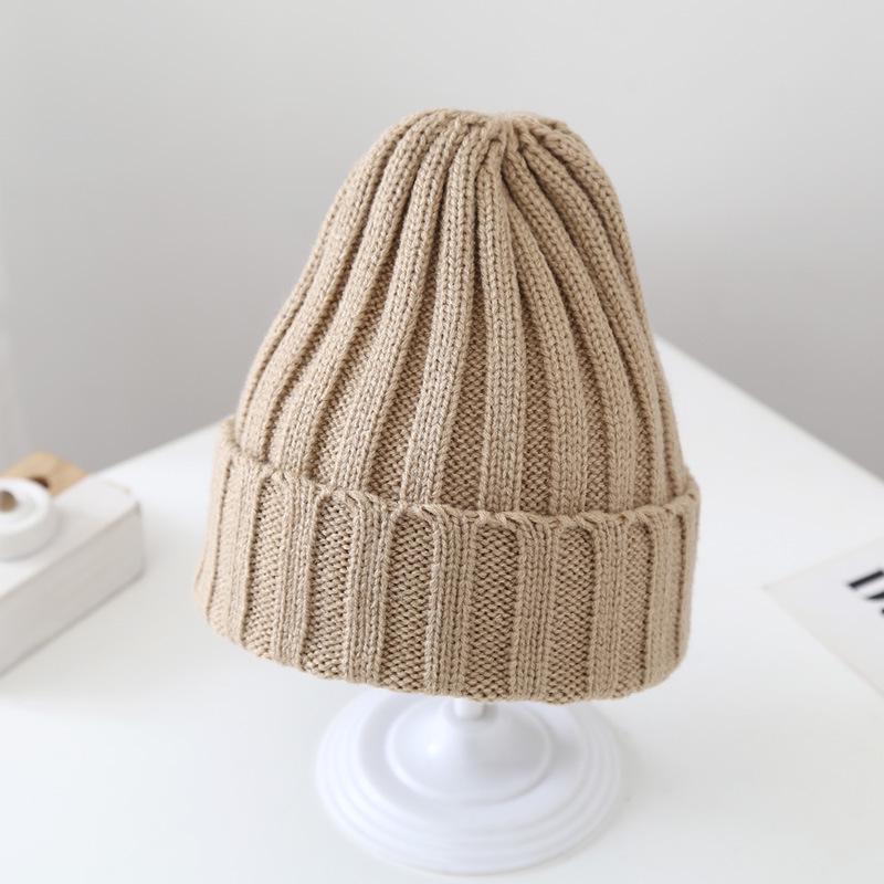 

Autumn Knitted Solid Color Toddler Wool Pullover Hat for Boys & Girls 8 months to 9 years, 47-54 cm