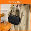Chic Vintage Small Square Pu Shoulder Bag For Women Trendy 2021 Fashion Retro Purse