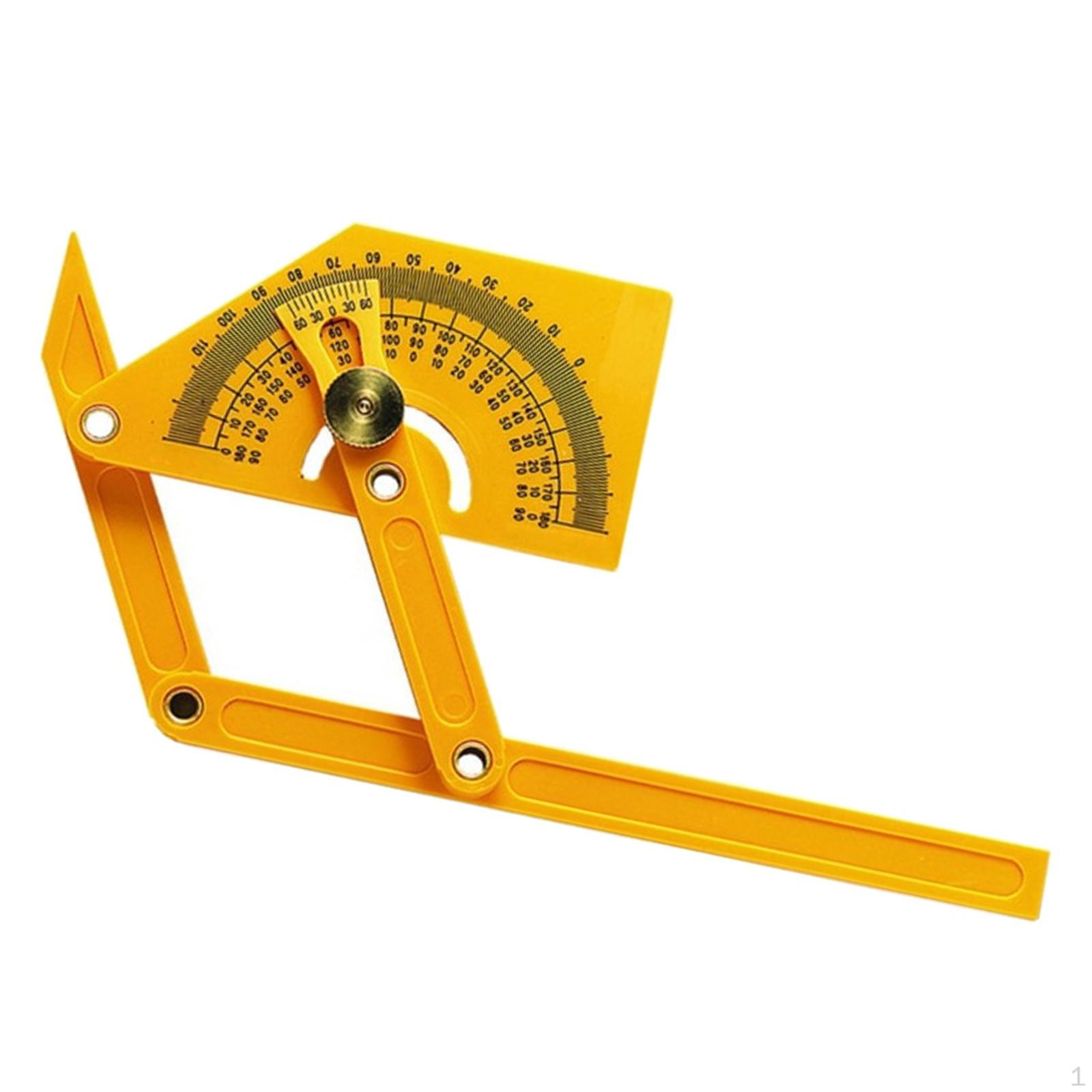 Portable Protractor Angle Finder Measuring Tool to Woodworking