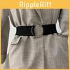 Stylish Wide Elastic Waist Belt For Women In Black Brown Beige White Red Chocolate Colors