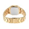 Fossil Retro Digital Gold Dial Gold Steel Strap Watch for Men - FS5843