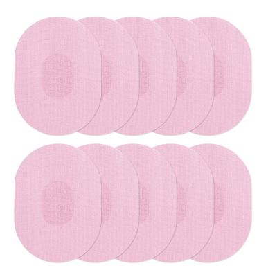 Sweatproof Fixed Patche 10pcs Invisible Sensor Adhesive Patch Breathable Portable Self-Adhesive for Blood Glucose Moniton