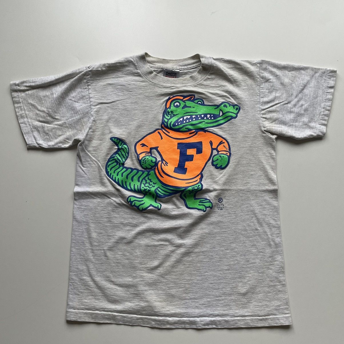 Rare 80s 90s University of Florida Gators Vtg T shirt Unisex gift tee M