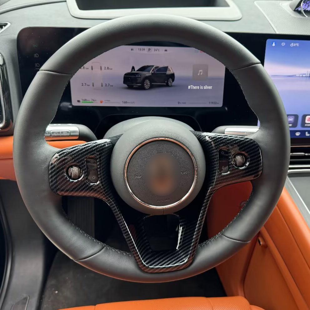 Compatible with 24 Seres M9 Models: Steering Wheel Air Outlet, Armrest, Door Trim, and Gear Frame Interior