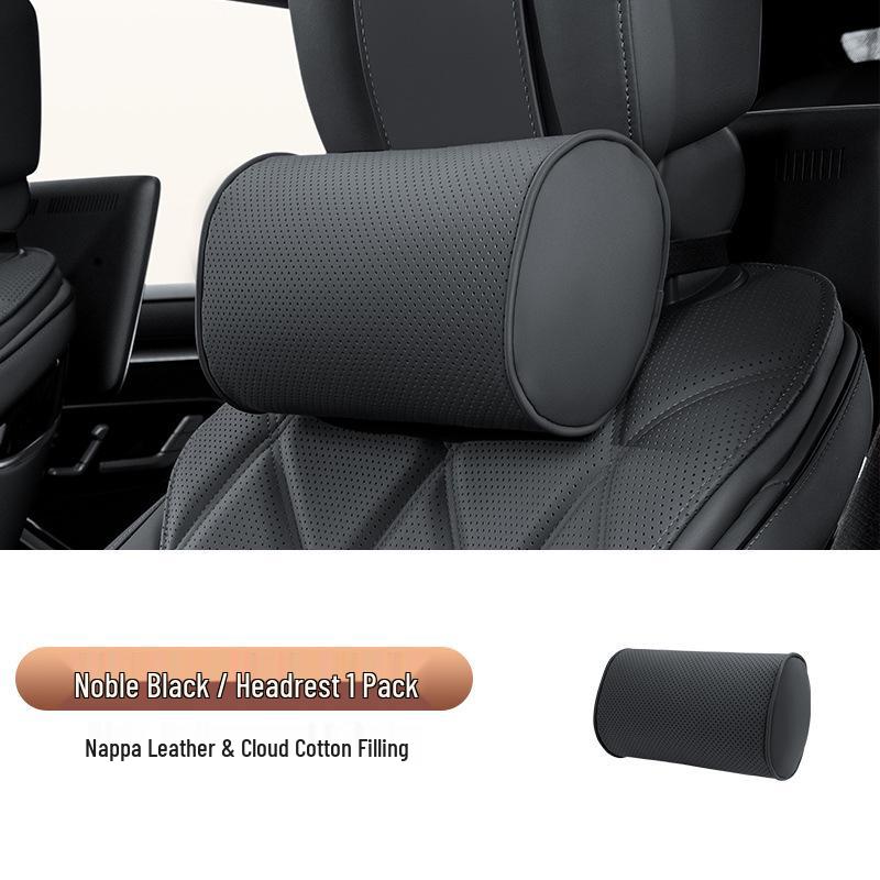 Maybach S-Class Bio-Cotton Car Seat Cushion Set with Headrest and Lumbar Support Pillow