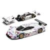 TH 1:64 1998 Porsche 911 GT1 LM Racing Car Diecast Model Car Alloy Simulation Vehicle Model Adult Collection Model Series