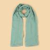 Encrypted TR cotton ethnic style scarf new Malaysian long scarf yarn cover plain wholesale