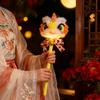 Luminous Lion Dance Lantern Plush Toy - New Year Children's Hanging Ornament