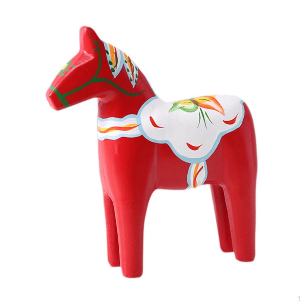Wooden Horse Sculpture - Vintage Home Decor Piece
