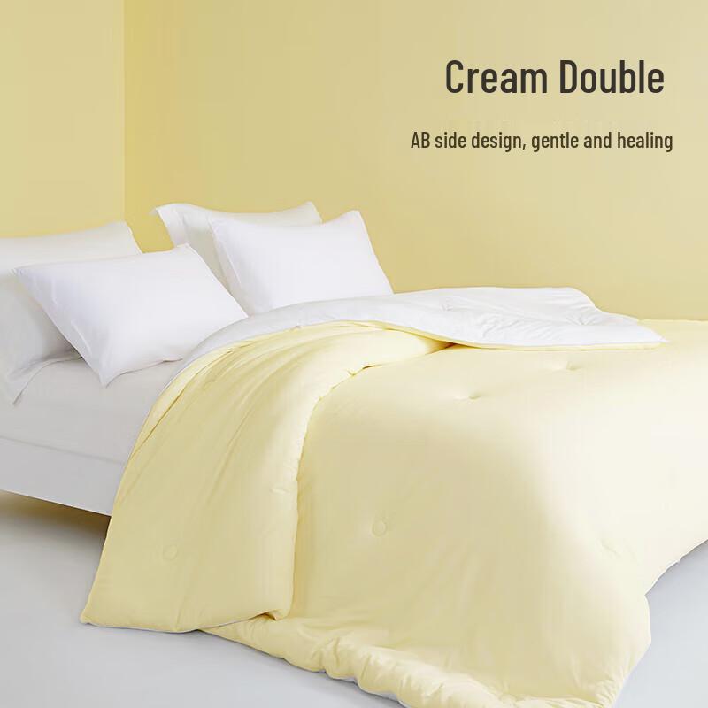 

Shupiaoer Ultra-Soft Milk Cover Four Seasons Quilt