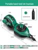Hand-Crank Wooden Ink Marker, Drop-Resistant Line Tool for Construction Layout